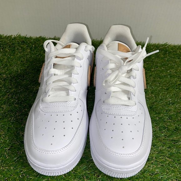 Nike Air Force 1 Low White 3D Removable Denim Swoosh CT2263-100 Mens 10 NEW main image 5